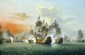 Thomas Luny La Batalla de Los Santos Batallas Navales